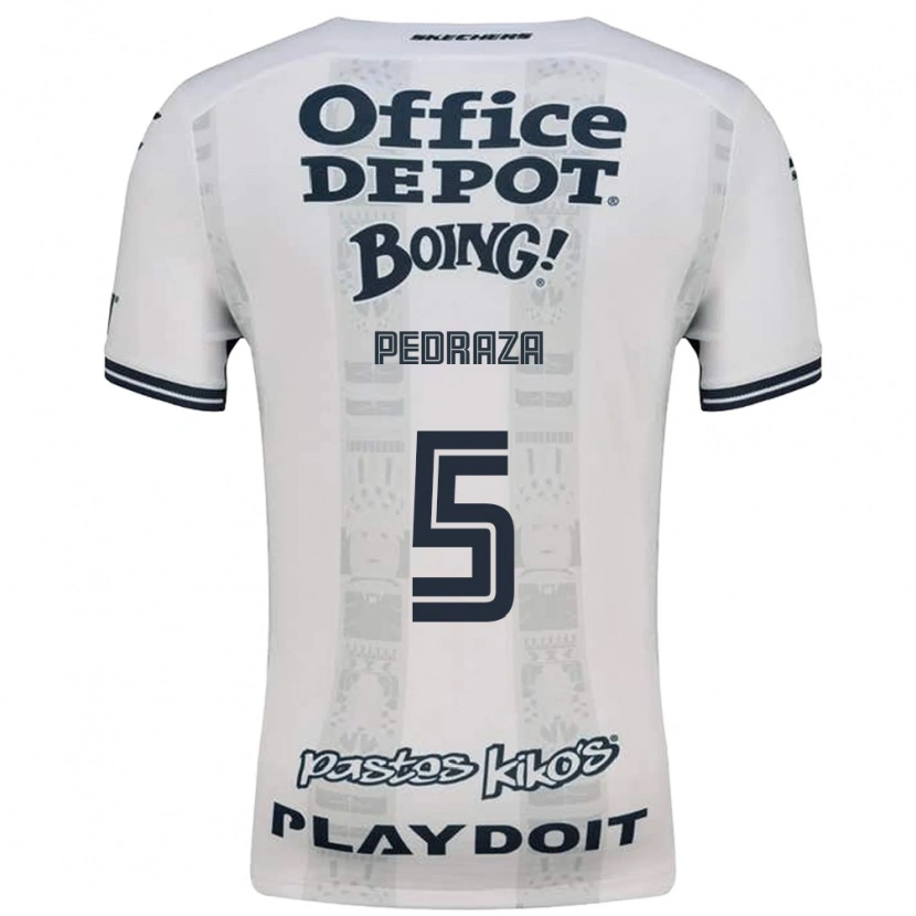 Danxen Mulher Camisola Pedro Pedraza #5 Vermelho Branco Preto Alternativa 2026/27 Camisa Brasil