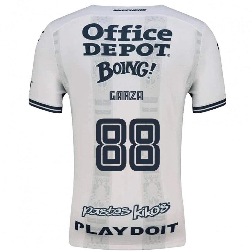 Danxen Mulher Camisola Adrián Garza #88 Vermelho Branco Preto Alternativa 2026/27 Camisa Brasil