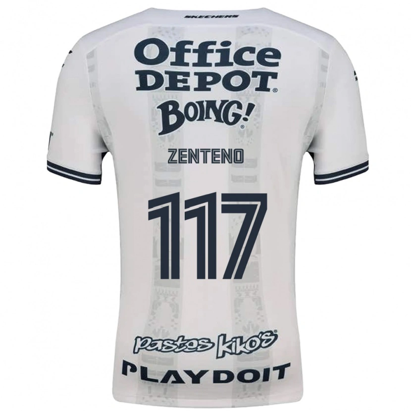 Danxen Mulher Camisola Gustavo Zenteno #117 Vermelho Branco Preto Alternativa 2026/27 Camisa Brasil