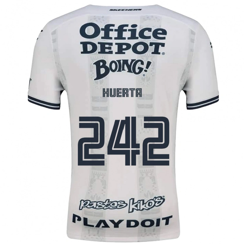 Danxen Mulher Camisola Héctor Huerta #242 Vermelho Branco Preto Alternativa 2026/27 Camisa Brasil