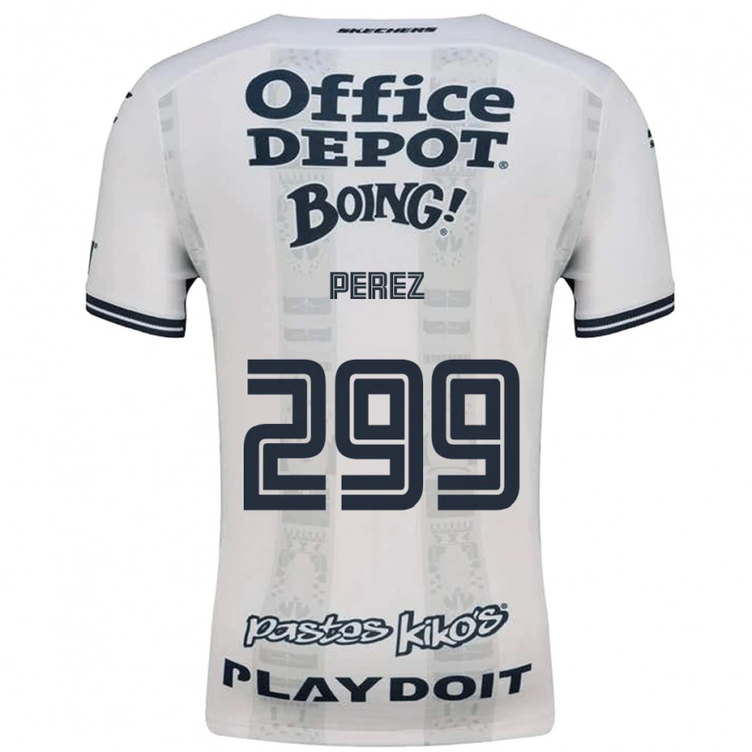 Danxen Mulher Camisola Santiago Pérez #299 Vermelho Branco Preto Alternativa 2026/27 Camisa Brasil