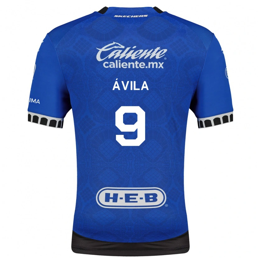 Danxen Mulher Camisola Alí Ávila #9 Azul Real Branco Preto Alternativa 2026/27 Camisa Brasil