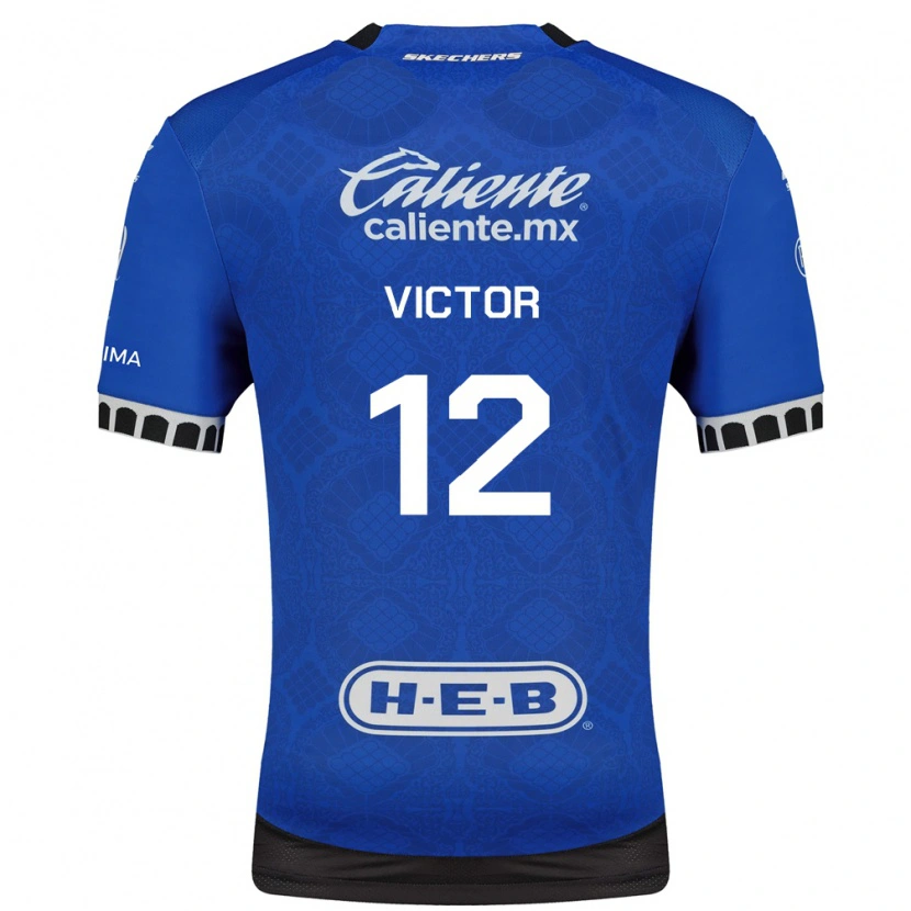 Danxen Mulher Camisola Paulo Victor #12 Azul Real Branco Preto Alternativa 2026/27 Camisa Brasil