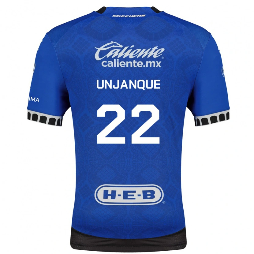 Danxen Mulher Camisola Jean Unjanque #22 Azul Real Branco Preto Alternativa 2026/27 Camisa Brasil