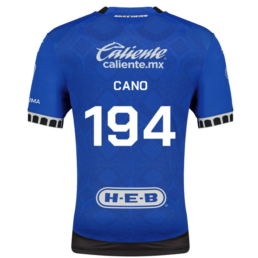 Danxen Mulher Camisola Juan Cano #194 Azul Real Branco Preto Alternativa 2026/27 Camisa Brasil