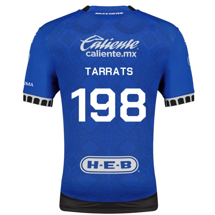 Danxen Mulher Camisola Iñigo Tarrats #198 Azul Real Branco Preto Alternativa 2026/27 Camisa Brasil