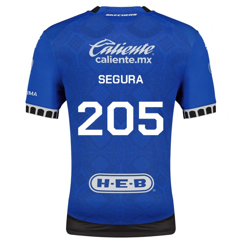 Danxen Mulher Camisola Mathías Segura #205 Azul Real Branco Preto Alternativa 2026/27 Camisa Brasil