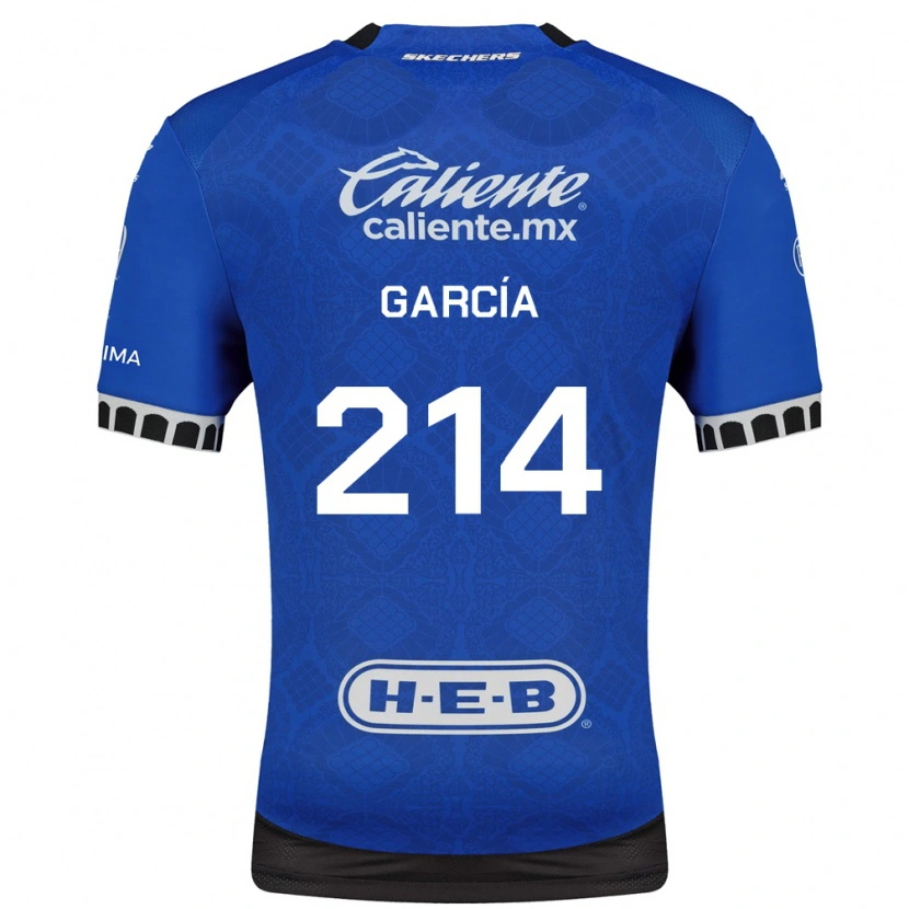 Danxen Mulher Camisola José García #214 Azul Real Branco Preto Alternativa 2026/27 Camisa Brasil