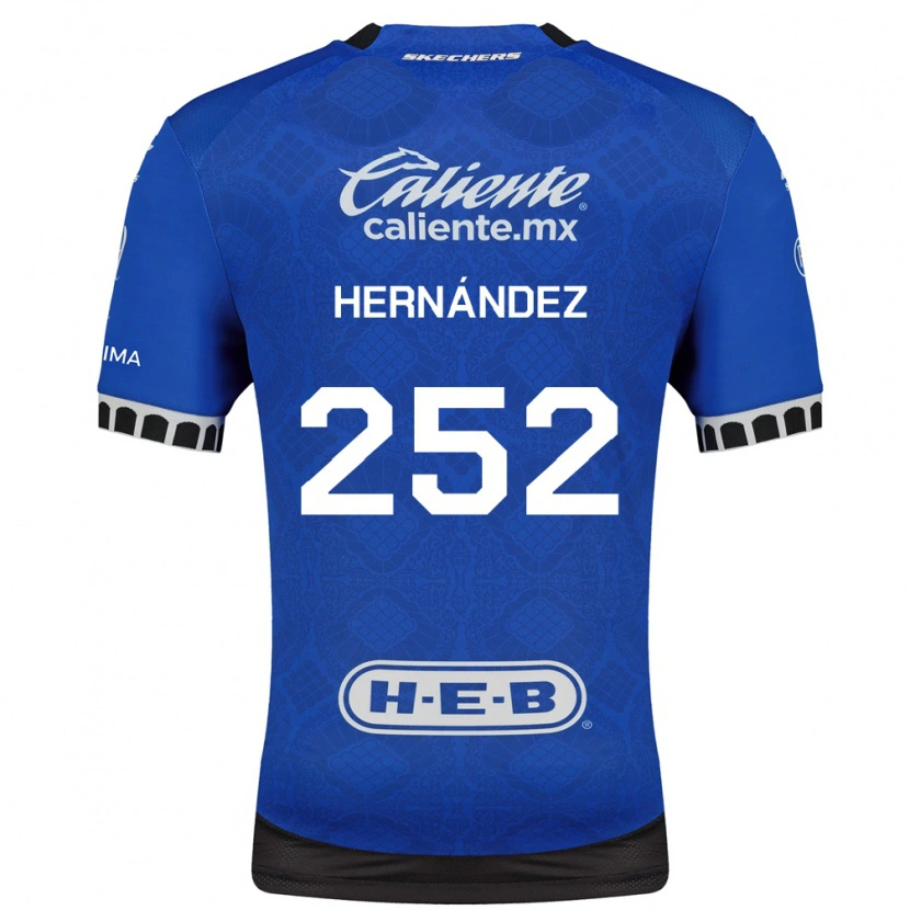 Danxen Mulher Camisola Emilio Hernández #252 Azul Real Branco Preto Alternativa 2026/27 Camisa Brasil