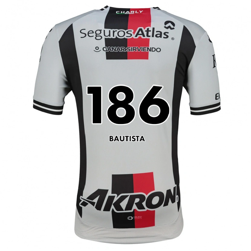 Danxen Mulher Camisola Anthony Bautista #186 Branco Vermelho Preto Alternativa 2026/27 Camisa Brasil