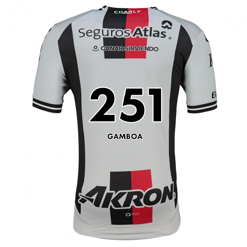 Danxen Mulher Camisola Luis Gamboa #251 Branco Vermelho Preto Alternativa 2026/27 Camisa Brasil