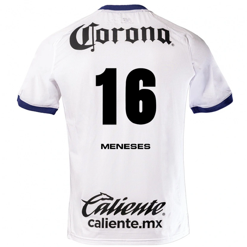 Danxen Mulher Camisola Jean Meneses #16 Branco Azul Preto Alternativa 2026/27 Camisa Brasil