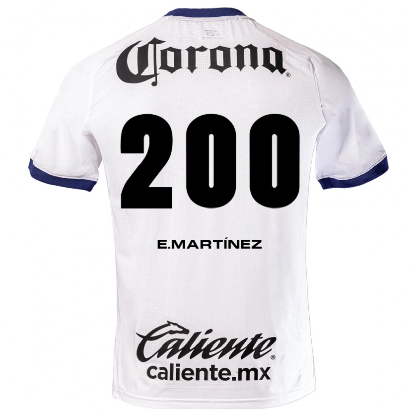 Danxen Mulher Camisola Edgar Martínez #200 Branco Azul Preto Alternativa 2026/27 Camisa Brasil