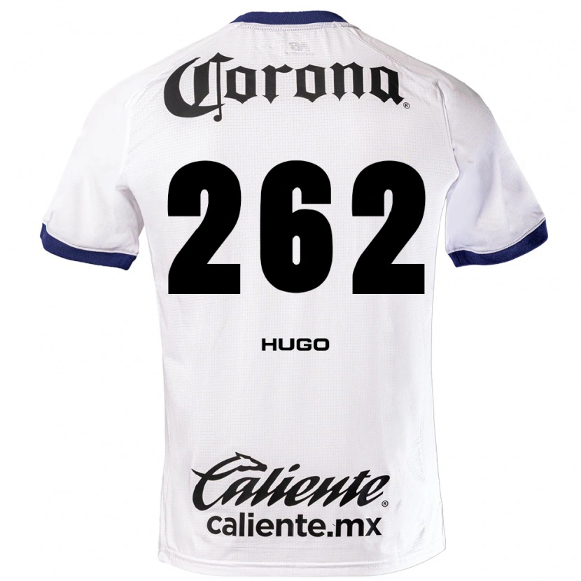 Danxen Mulher Camisola Hugo Maximiliano González #262 Branco Azul Preto Alternativa 2026/27 Camisa Brasil