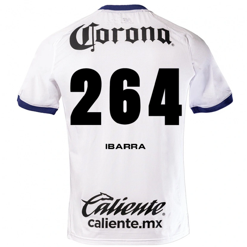 Danxen Mulher Camisola Jesús Ibarra #264 Branco Azul Preto Alternativa 2026/27 Camisa Brasil