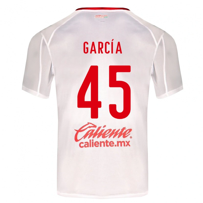Danxen Mulher Camisola Eduardo García #45 Branco Verde Vermelho Alternativa 2026/27 Camisa Brasil