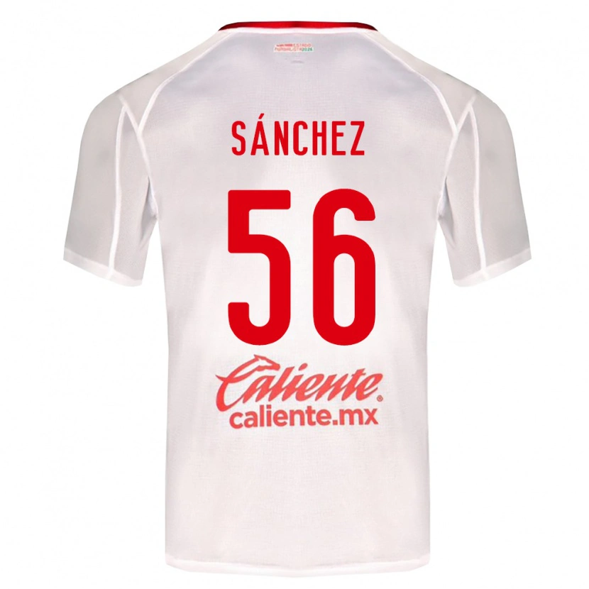 Danxen Mulher Camisola Benjamín Sánchez #56 Branco Verde Vermelho Alternativa 2026/27 Camisa Brasil