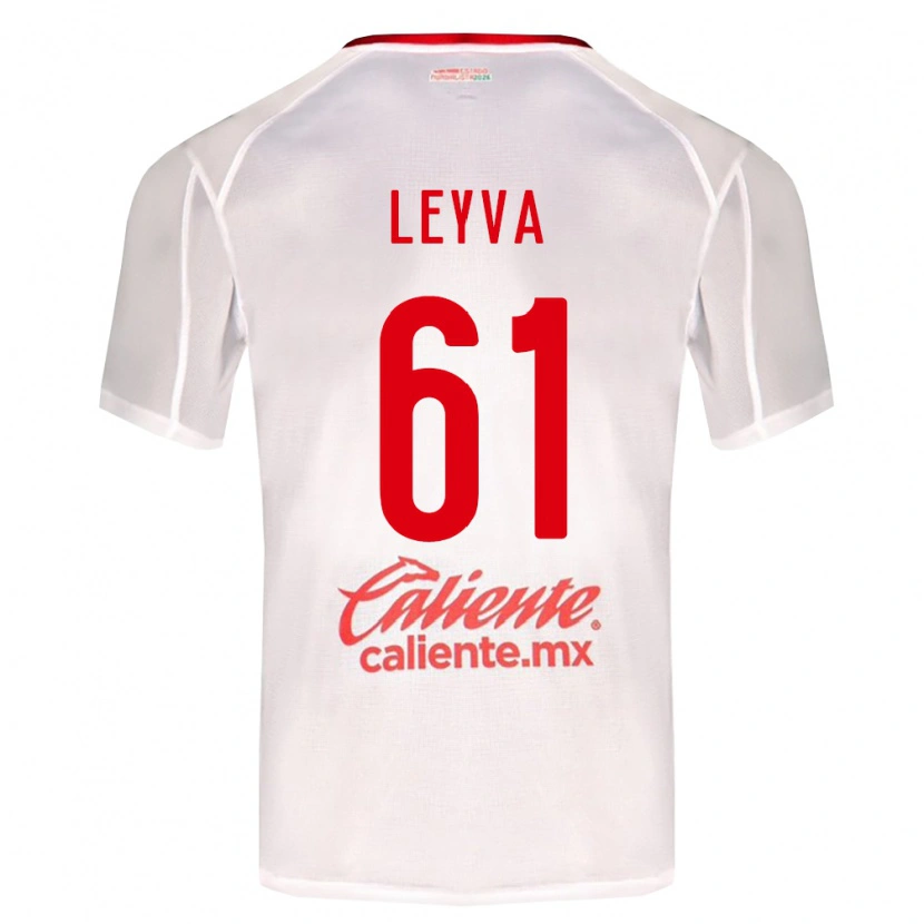 Danxen Mulher Camisola Axel Leyva #61 Branco Verde Vermelho Alternativa 2026/27 Camisa Brasil