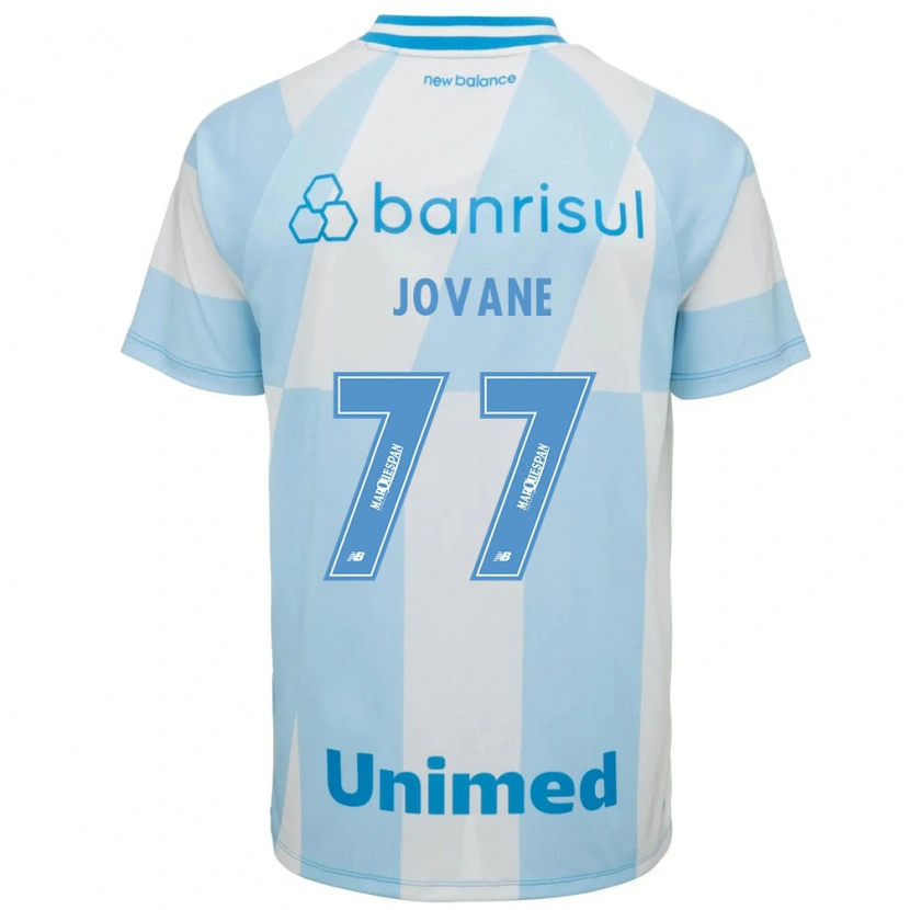 Danxen Mulher Camisola Jovane Cabral #77 Azul Claro Branco Alternativa 2026/27 Camisa Brasil