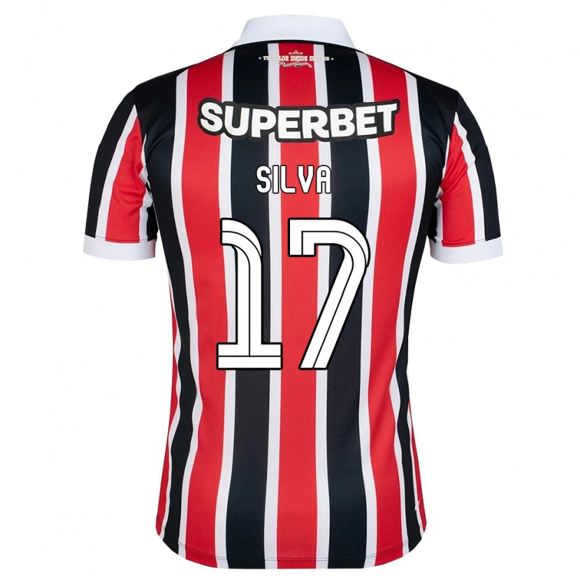 Danxen Mulher Camisola André Silva #17 Vermelho Branco Preto Alternativa 2026/27 Camisa Brasil