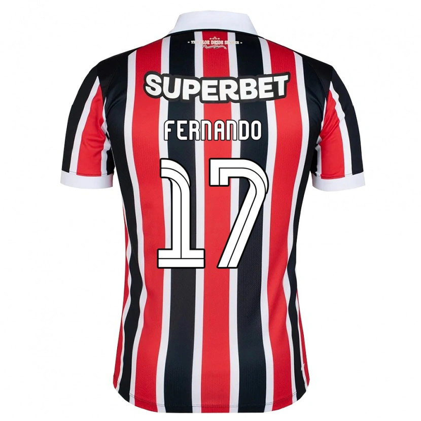 Danxen Mulher Camisola Luiz Fernando #17 Vermelho Branco Preto Alternativa 2026/27 Camisa Brasil