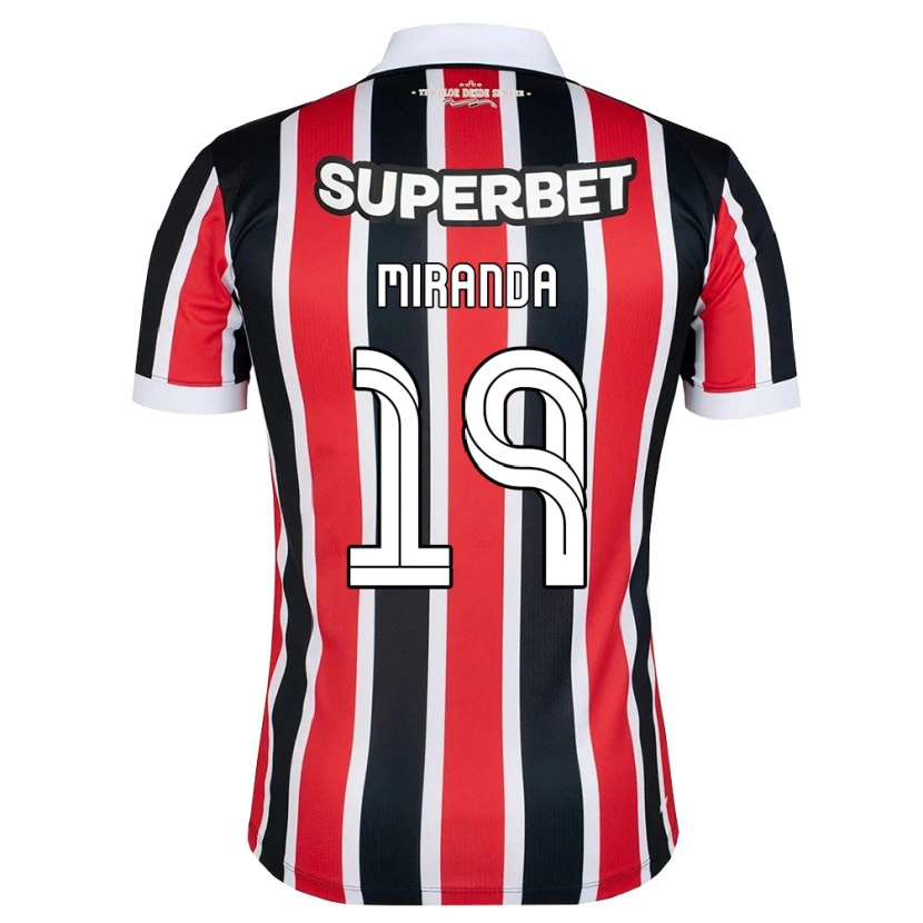 Danxen Mulher Camisola Gustavo Miranda #19 Vermelho Branco Preto Alternativa 2026/27 Camisa Brasil