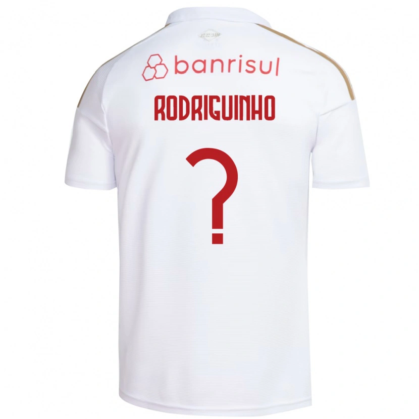 Danxen Mulher Camisola Rodriguinho #0 Branco Vermelho Alternativa 2026/27 Camisa Brasil