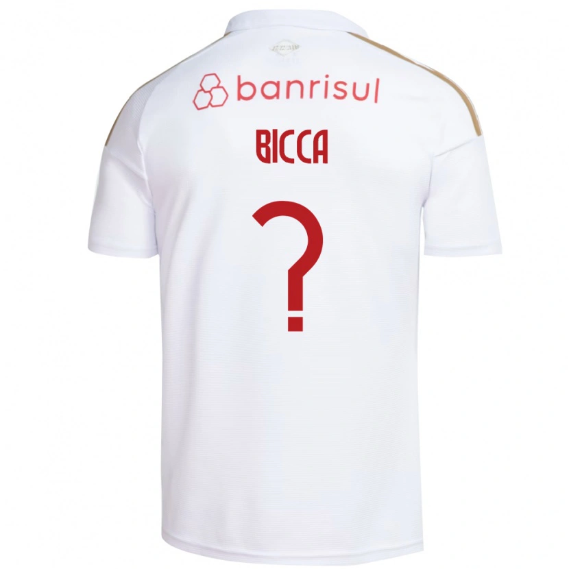 Danxen Mulher Camisola Leo Bicca #0 Branco Vermelho Alternativa 2026/27 Camisa Brasil