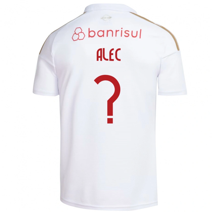 Danxen Mulher Camisola Alec #0 Branco Vermelho Alternativa 2026/27 Camisa Brasil