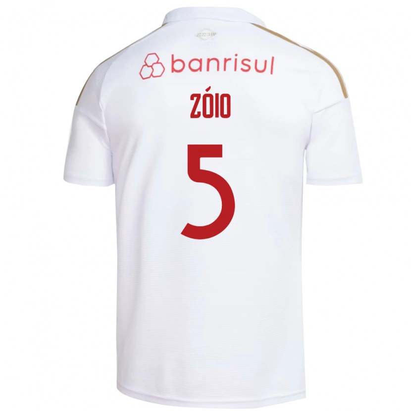 Danxen Mulher Camisola Zóio #5 Branco Vermelho Alternativa 2026/27 Camisa Brasil