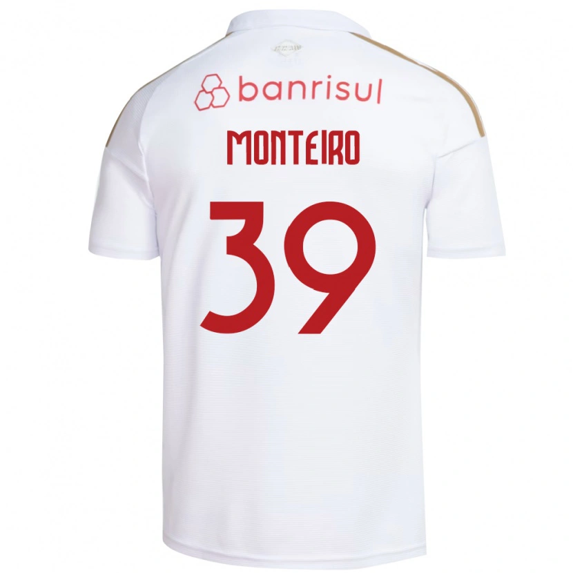 Danxen Mulher Camisola Letícia Monteiro #39 Branco Vermelho Alternativa 2026/27 Camisa Brasil