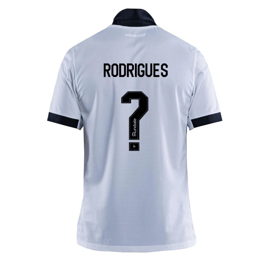 Danxen Mulher Camisola Vinicius Rodrigues #0 Preto Branco Alternativa 2026/27 Camisa Brasil