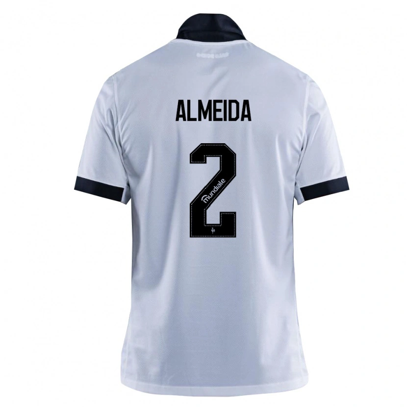 Danxen Mulher Camisola Samuel Almeida #2 Preto Branco Alternativa 2026/27 Camisa Brasil