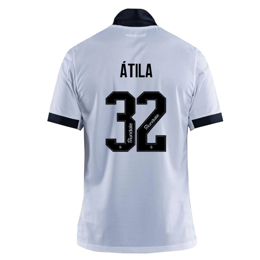 Danxen Mulher Camisola Gabriel Atila #32 Preto Branco Alternativa 2026/27 Camisa Brasil
