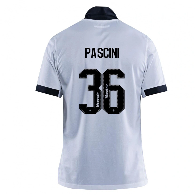 Danxen Mulher Camisola Kauã Pascini #36 Preto Branco Alternativa 2026/27 Camisa Brasil