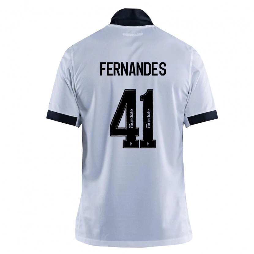 Danxen Mulher Camisola Murillo Fernandes #41 Preto Branco Alternativa 2026/27 Camisa Brasil