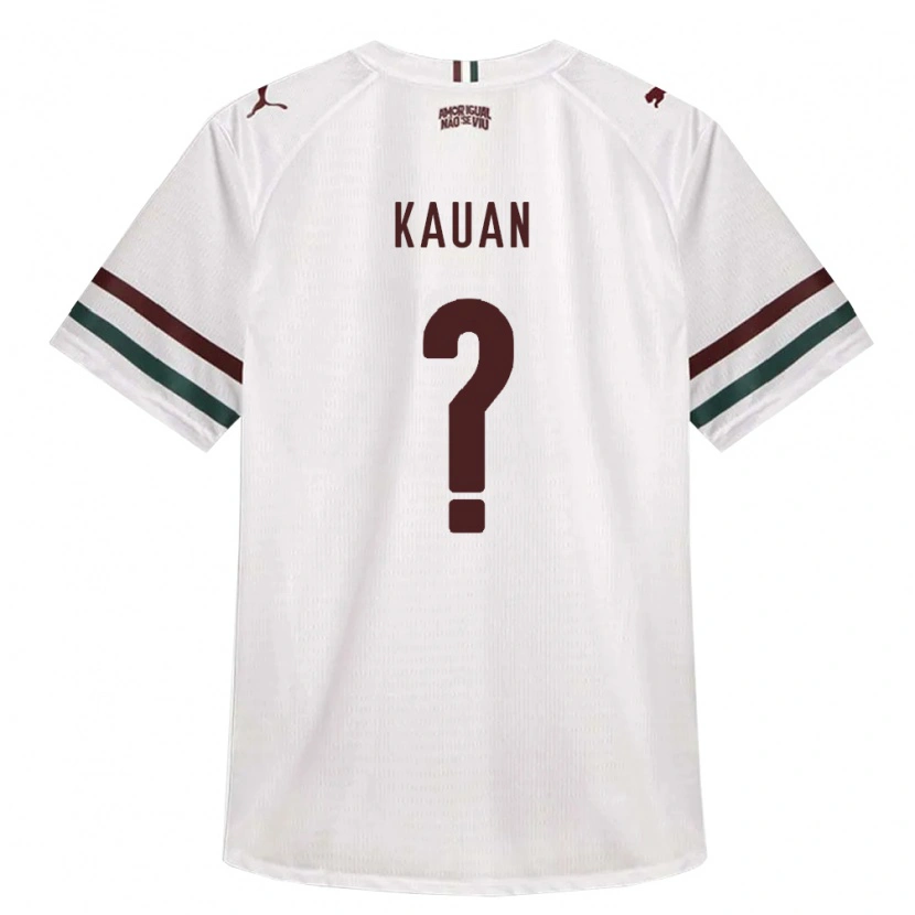 Danxen Mulher Camisola Victor Kauan Ferreira Lauriano Sousa #0 Branco Verde Borgonha Alternativa 2026/27 Camisa Brasil