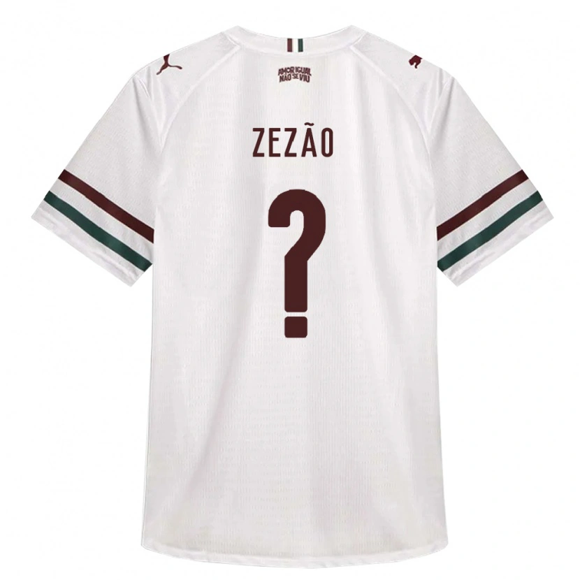 Danxen Mulher Camisola Zezão #0 Branco Verde Borgonha Alternativa 2026/27 Camisa Brasil