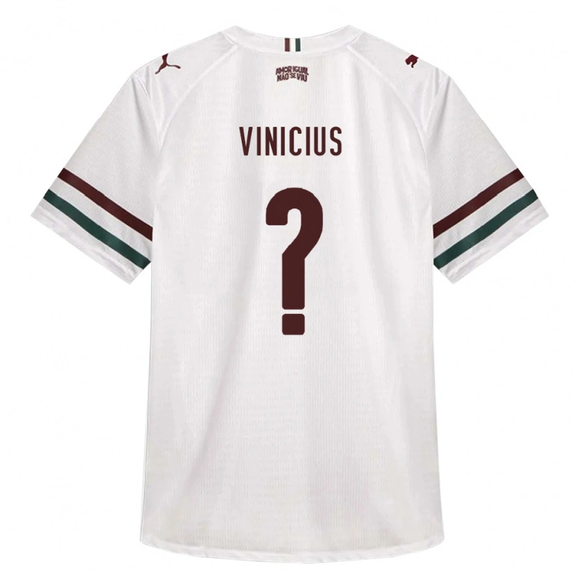 Danxen Mulher Camisola Vinicius #0 Branco Verde Borgonha Alternativa 2026/27 Camisa Brasil