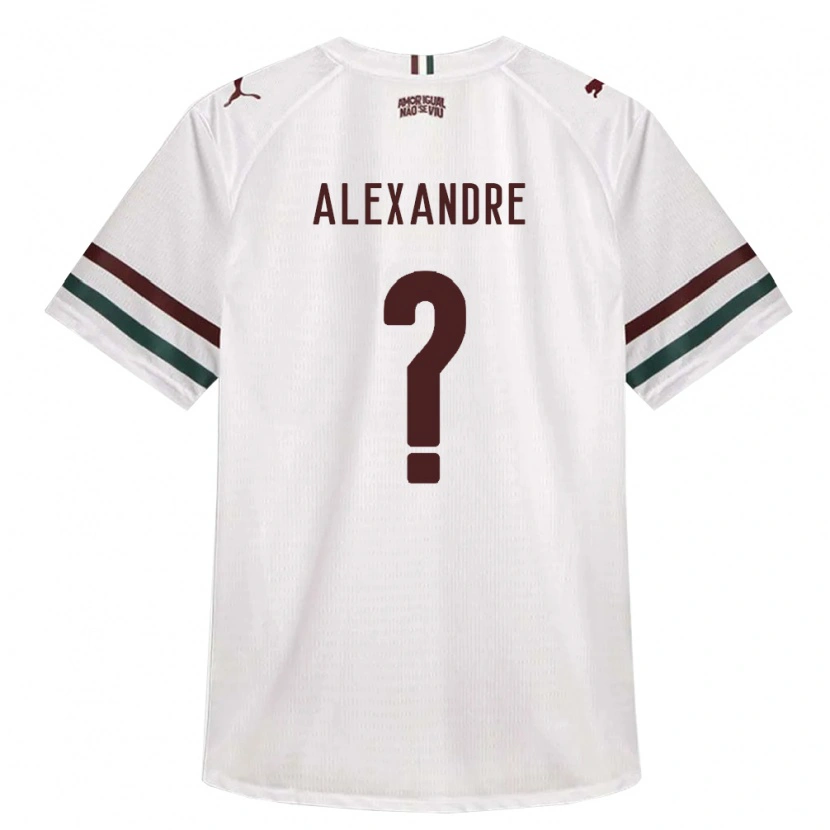 Danxen Mulher Camisola Alexandre #0 Branco Verde Borgonha Alternativa 2026/27 Camisa Brasil