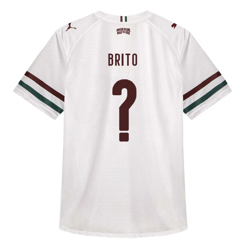 Danxen Mulher Camisola Luan Brito #0 Branco Verde Borgonha Alternativa 2026/27 Camisa Brasil