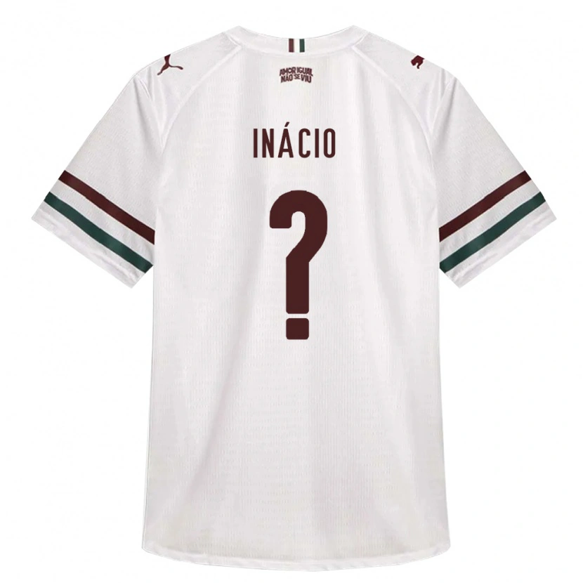Danxen Mulher Camisola João Inácio #0 Branco Verde Borgonha Alternativa 2026/27 Camisa Brasil