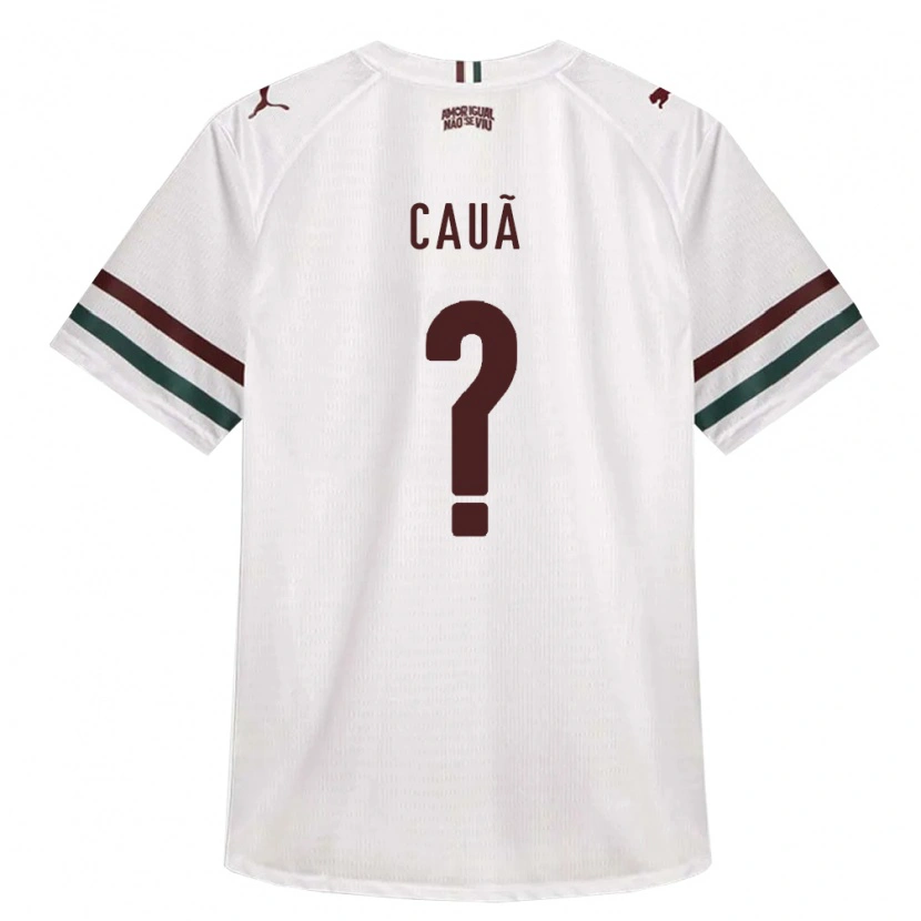 Danxen Mulher Camisola Cauã #0 Branco Verde Borgonha Alternativa 2026/27 Camisa Brasil