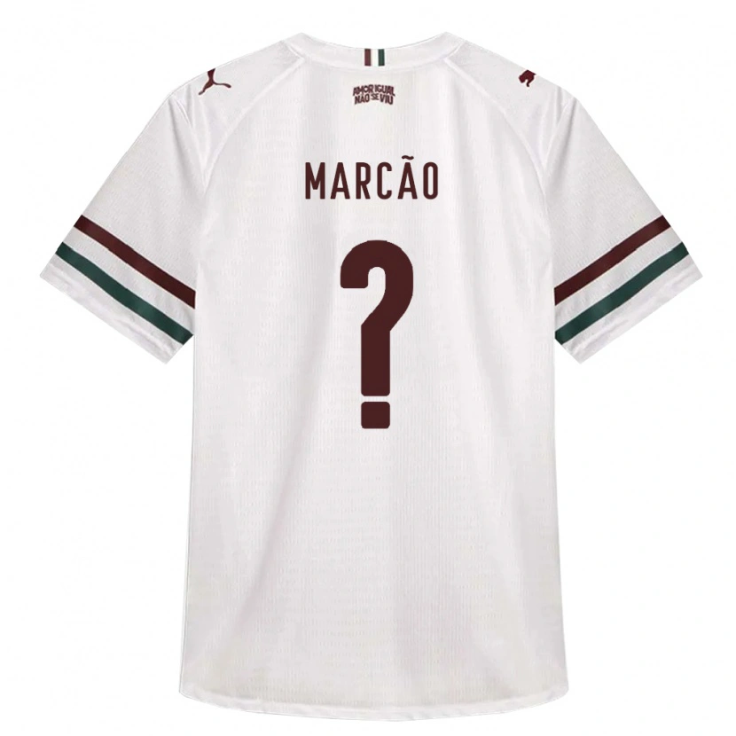 Danxen Mulher Camisola Marcão Henrique #0 Branco Verde Borgonha Alternativa 2026/27 Camisa Brasil