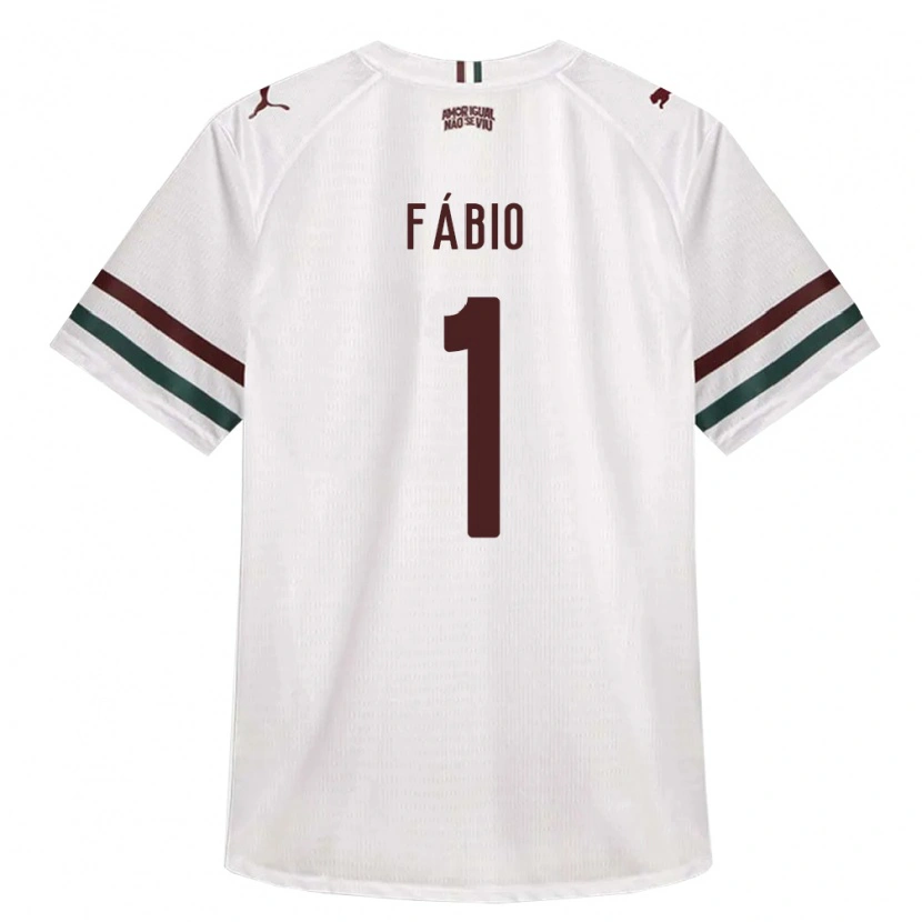 Danxen Mulher Camisola Fábio Deivson Lopes Maciel #1 Branco Verde Borgonha Alternativa 2026/27 Camisa Brasil