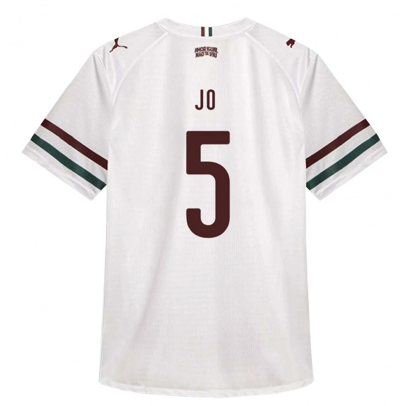 Danxen Mulher Camisola Joedson Santos Almeida #5 Branco Verde Borgonha Alternativa 2026/27 Camisa Brasil