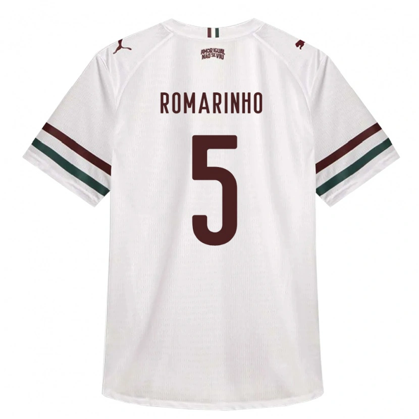 Danxen Mulher Camisola Romarinho #5 Branco Verde Borgonha Alternativa 2026/27 Camisa Brasil