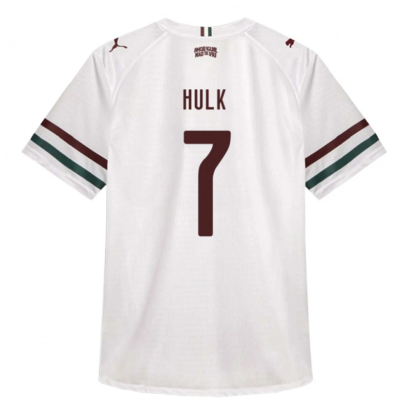 Danxen Mulher Camisola Hulk #7 Branco Verde Borgonha Alternativa 2026/27 Camisa Brasil