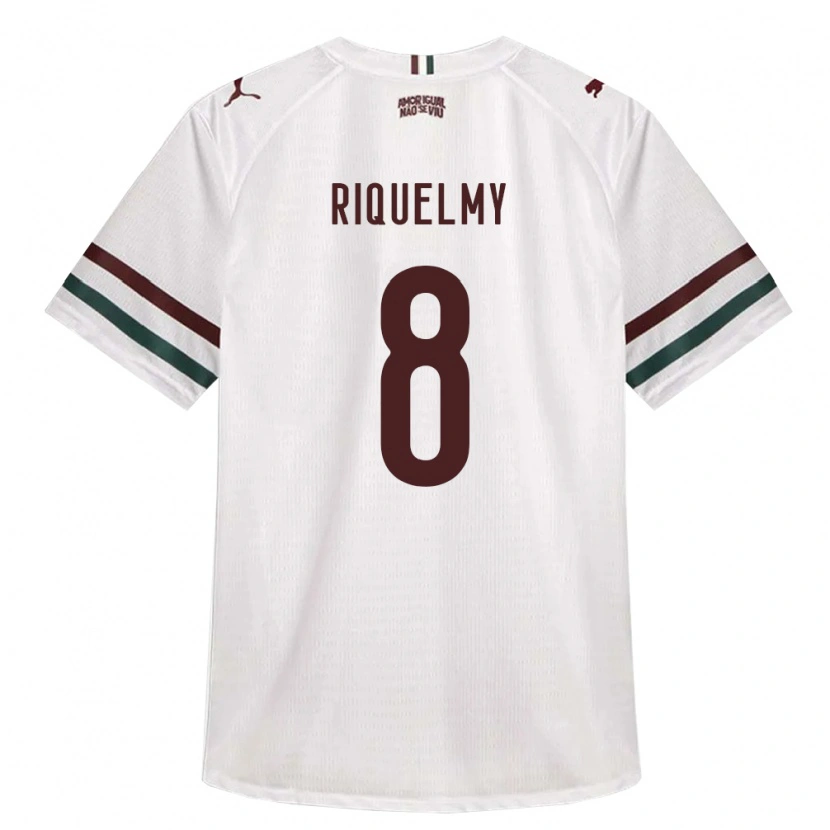 Danxen Mulher Camisola Riquelmy Tavares #8 Branco Verde Borgonha Alternativa 2026/27 Camisa Brasil