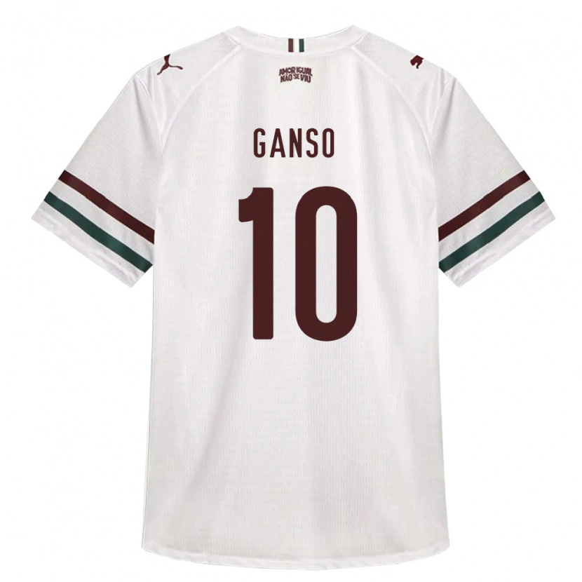 Danxen Mulher Camisola Ganso #10 Branco Verde Borgonha Alternativa 2026/27 Camisa Brasil